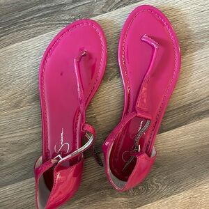 Jessica Simpson pink sandals